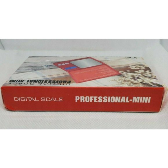 1 CE 2 x PCS 3V AAA Batteries Red Professional Mini Digital Scale 1000gX0.1g - Picture 5 of 12